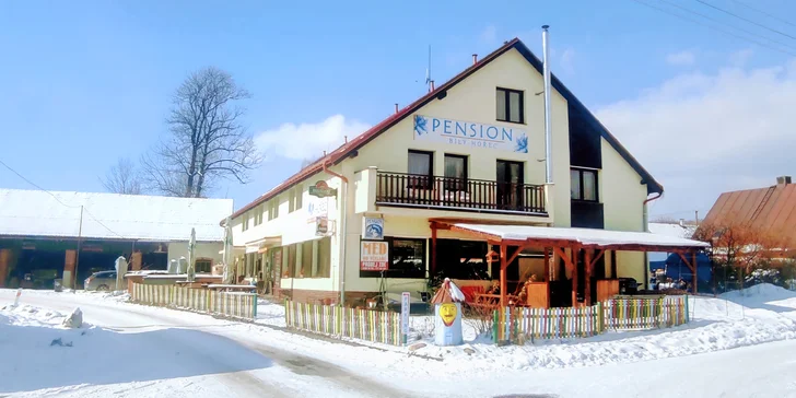 Krkonošská rozprávka: penzión s raňajkami alebo polpenziou, možnosť wellness