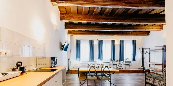 Krásne apartmány len 600 m od krumlovského zámku pre 2 osoby