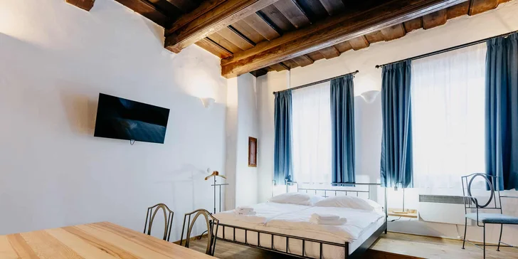 Krásne apartmány len 600 m od krumlovského zámku pre 2 osoby