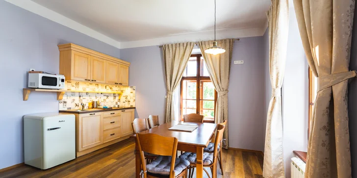 Útulný penzión v Jeseníkoch: apartmán až pre 6 osôb, výlety do Veľkých Losín, na Praděd aj k vodopádom