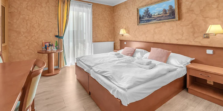 Oddych v pokojnej časti Mariánskych Lázní: pobyt s jedlom aj wellness procedúrami