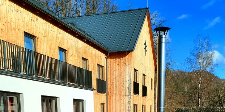 Pobyt v luxusnej senníku v Českom Švajčiarsku s raňajkami aj kúpacou kaďou