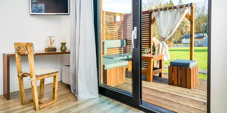 Pobyt v luxusnej senníku v Českom Švajčiarsku s raňajkami aj kúpacou kaďou