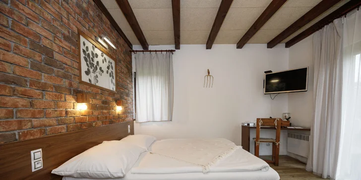 Pobyt v luxusnej senníku v Českom Švajčiarsku s raňajkami aj kúpacou kaďou