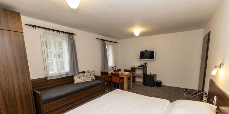 České Švajčiarsko: romantický pobyt v historickej hájovni, raňajky aj možnosť trojchodovej večere a sudu