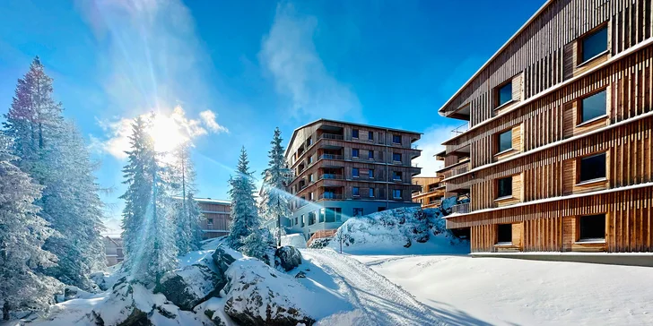 Nové krásne apartmány v rakúskych Alpách so saunou až pre 4 osoby