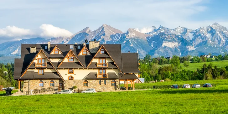 Pobyt v štýlovom penzióne na poľskej strane Tatier: sauna, vírivka aj fľaša vína na izbe