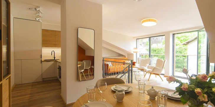 Apartmány až pre 6 osôb v Szklarskej Porębě: sauna, možnosť raňajok, blízko skiareál aj zábavné parky