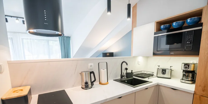 Apartmány až pre 6 osôb v Szklarskej Porębě: sauna, možnosť raňajok, blízko skiareál aj zábavné parky