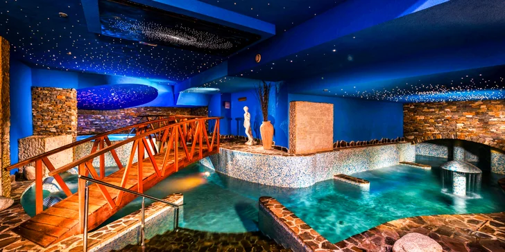 Wellness pobyt v zrubových apartmánoch aj vstup wellness komplexu Grand hotela PERMON****