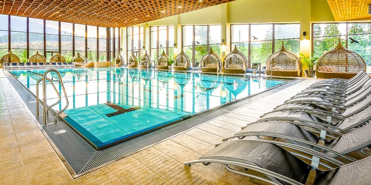 Wellness pobyt v zrubových apartmánoch aj vstup wellness komplexu Grand hotela PERMON****