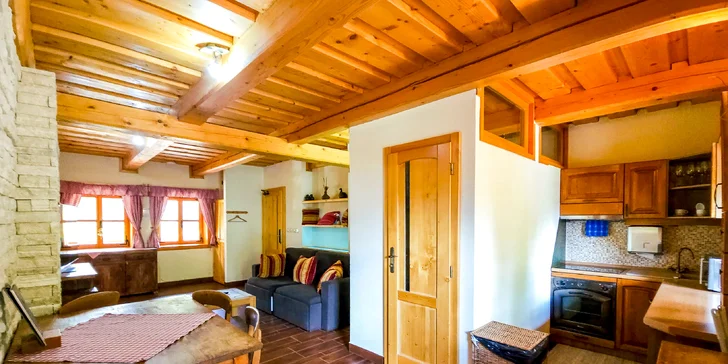 Wellness pobyt v zrubových apartmánoch aj vstup wellness komplexu Grand hotela PERMON****