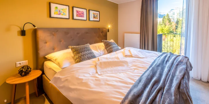 Lukratívne apartmány na brehu Malého Štrbského plesa: dieťa do 5,99 roka zadarmo