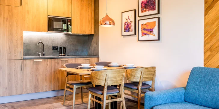 Lukratívne apartmány na brehu Malého Štrbského plesa: dieťa do 5,99 roka zadarmo