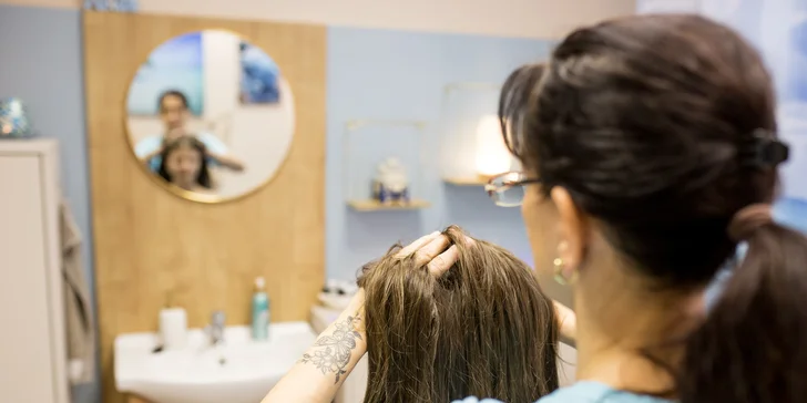 Antistresová masáž hlavy, aroma masáž, ajurvédska masáž, masáž morskými mušľami