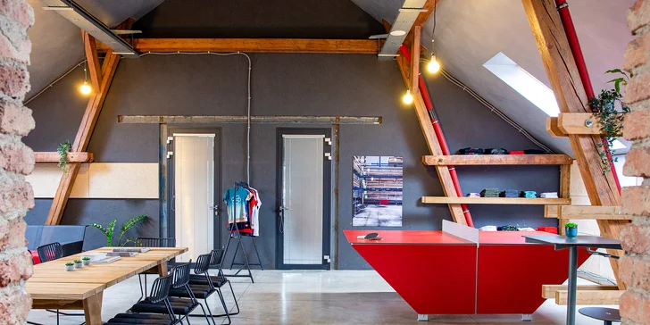 Bílovice: netradičné ubytovanie v mezonetovom apartmáne na Poli dizajnu