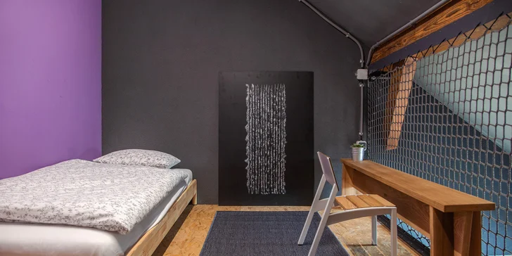 Bílovice: netradičné ubytovanie v mezonetovom apartmáne na Poli dizajnu