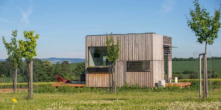 Netradičné ubytovanie v ulite: domček s premyslenými detailmi až pre 5 osôb