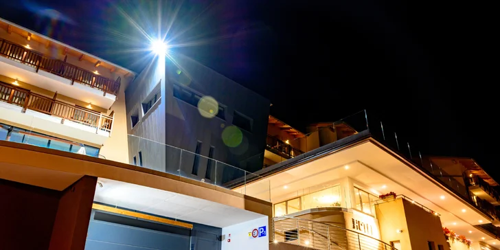 Trentinské Alpy: 3* hotel s polpenziou, neobmedzeným wellness a kartou výhod