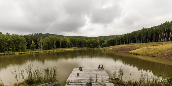 Zážitkové ubytovanie v prírode: zrub až pre 5 s pozorovaním zveri