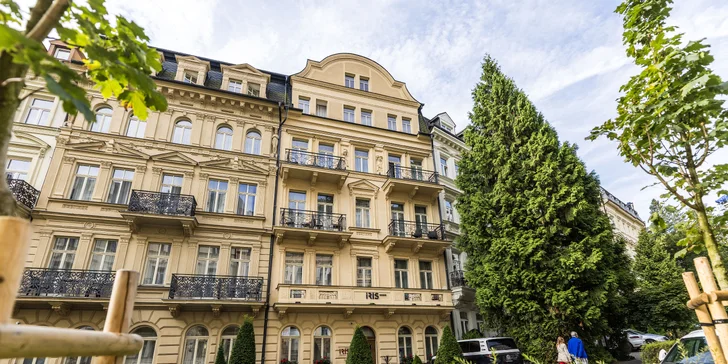 4* hotel len 2 min. od kolonády: jedlo, neobmedzený wellness aj procedúry