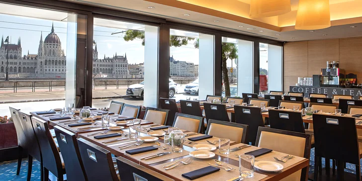 Budapešť: 4* hotel s výhľadom na parlament, raňajky a sauna v cene, pobyt pre až 2 deti zdarma