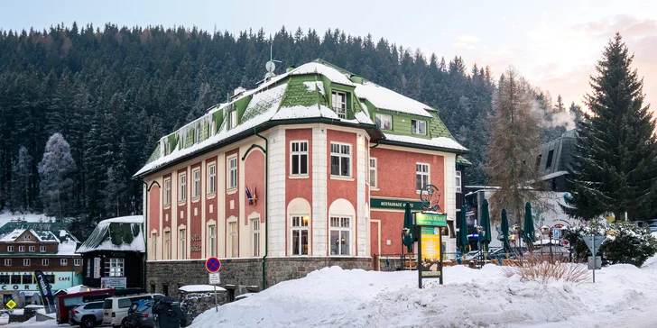 Pobyt v Peci pod Sněžkou: strava, privátny vstup do sauny a welcome drink
