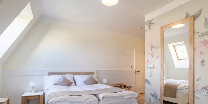 Luxusný 4* pobyt v secesnej továrnickej vile: jedlo, možnosť wellness aj procedúr v Rožnovských pivných kúpeľoch