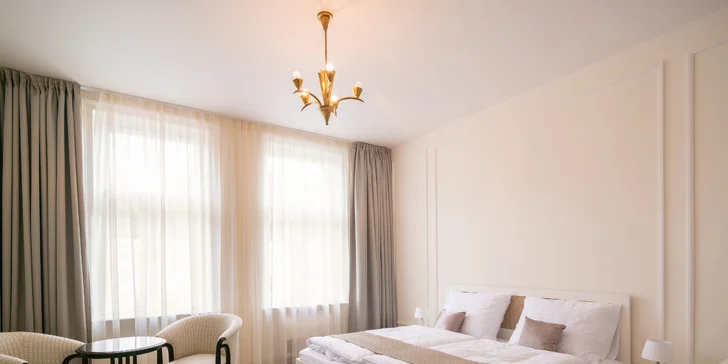 Luxusný 4* pobyt v secesnej továrnickej vile: jedlo, možnosť wellness aj procedúr v Rožnovských pivných kúpeľoch
