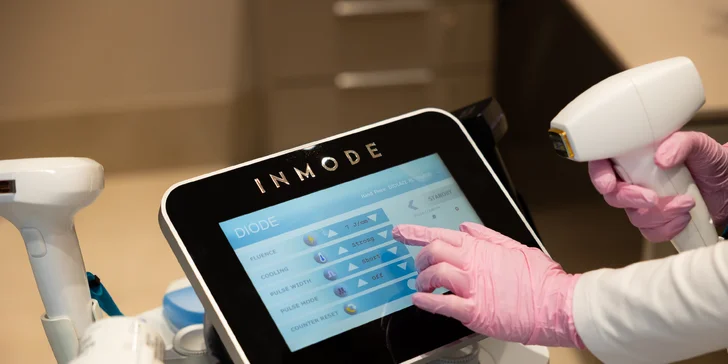 Laserová epilácia pomocou špičkového lasera Triton: horná pera, podpazušie, predkolenie, bikiny a iné