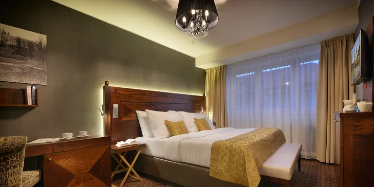 Relax na Vysočine: pobyt v dizajnovom apartmáne, sauna aj vstupenka do sklárne