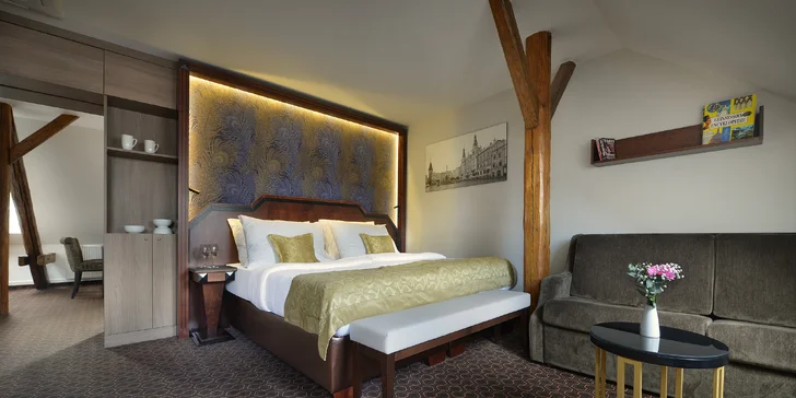 Relax na Vysočine: pobyt v dizajnovom apartmáne, sauna aj vstupenka do sklárne