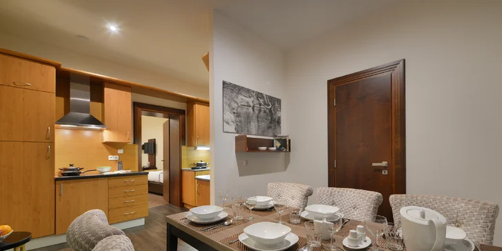 Relax na Vysočine: pobyt v dizajnovom apartmáne, sauna aj vstupenka do sklárne