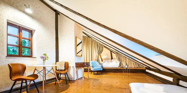 Pobyt v centre Českého Krumlova: krásny penzión priamo pri rieke