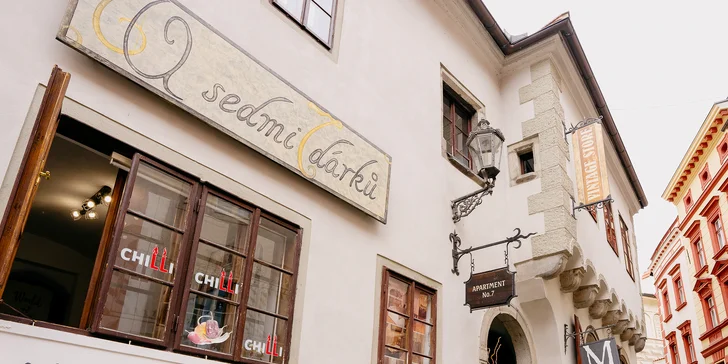 Krásne apartmány len 600 m od krumlovského zámku pre 2 osoby