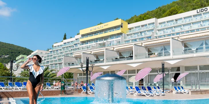 Dovolenka v chorvátskom zálive Rabac: 4* hotel 150 m od pláže, strava aj bazény