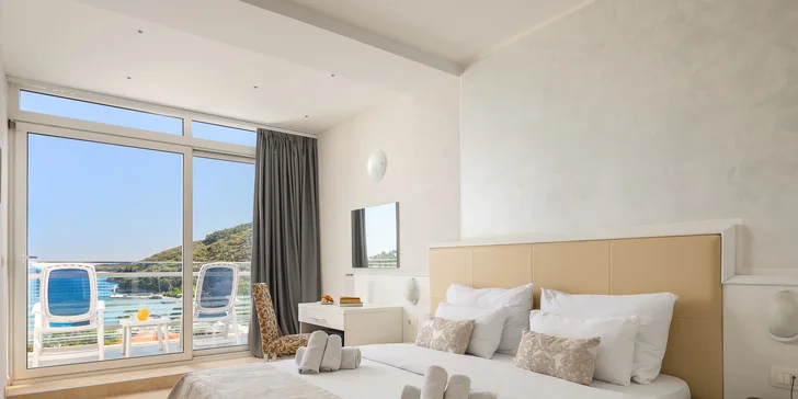 Dovolenka v chorvátskom zálive Rabac: 4* hotel 150 m od pláže, strava aj bazény