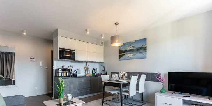 Szklarska Poręba: moderné apartmány, neobmedzené wellness, možnosť raňajok