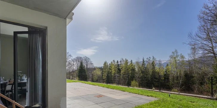 Szklarska Poręba: moderné apartmány, neobmedzené wellness, možnosť raňajok