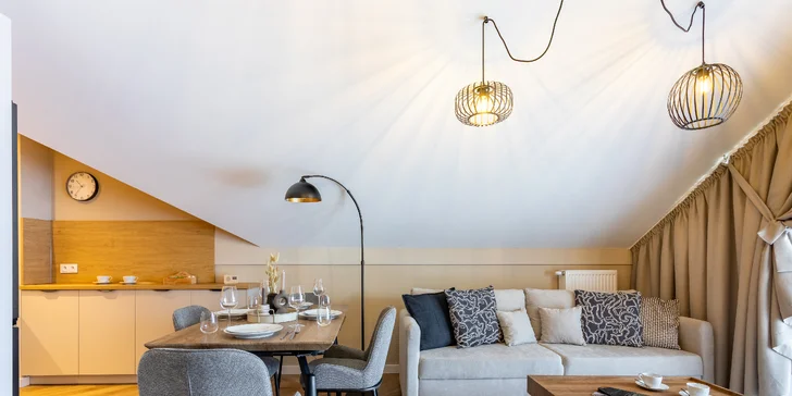 Szklarska Poręba: moderné apartmány, neobmedzené wellness, možnosť raňajok