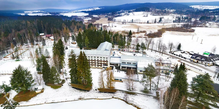 Dovolenka v OREA Resorte na Vysočine s polpenziou a voľným vstupom do bazéna a sáun