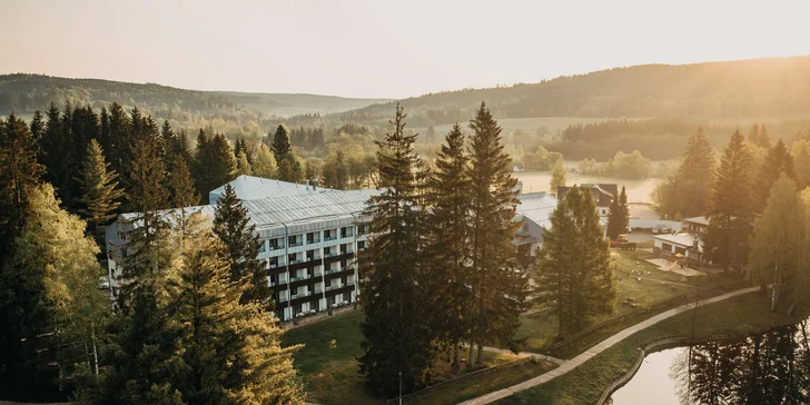 Dovolenka v OREA Resorte na Vysočine s polpenziou a voľným vstupom do bazéna a sáun