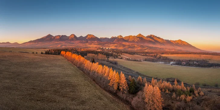 Oddych v útulnom štúdiu na úpätí Tatier: možnosť stravy, na skok aquapark aj turistické chodníky