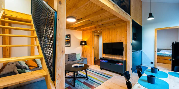 Pobyt v modernom apartmáne v Starom Smokovci až pre štyri osoby
