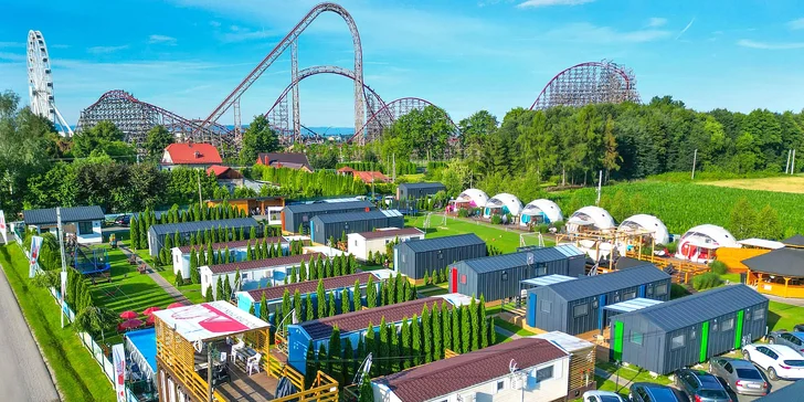 Šikovné dizajnové domčeky v Zatore len 100 m od Energylandie: atrakcie aj SPA zóna priamo v objekte