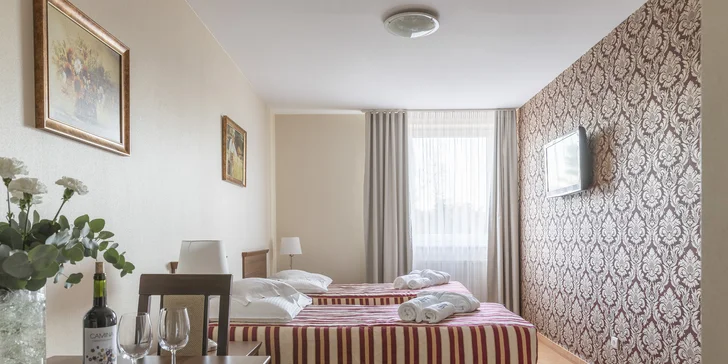 Hotel alebo domček pri Baltickom mori a jazere Bukowo: neobmedzený wellness, polpenzia alebo raňajky