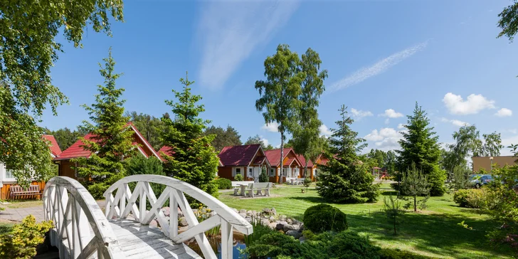 Hotel alebo domček pri Baltickom mori a jazere Bukowo: neobmedzený wellness, polpenzia alebo raňajky