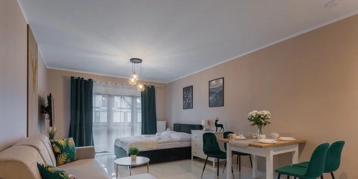 Apartmány až pre 6 osôb v Sklárskej Porube: wellness, fitness aj možnosť raňajok