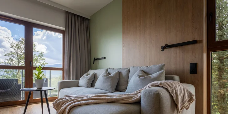 Apartmány až pre 6 osôb v Sklárskej Porube: wellness, fitness aj možnosť raňajok