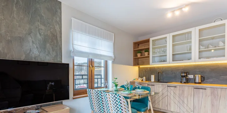 Apartmány až pre 6 osôb v Sklárskej Porube: wellness, fitness aj možnosť raňajok